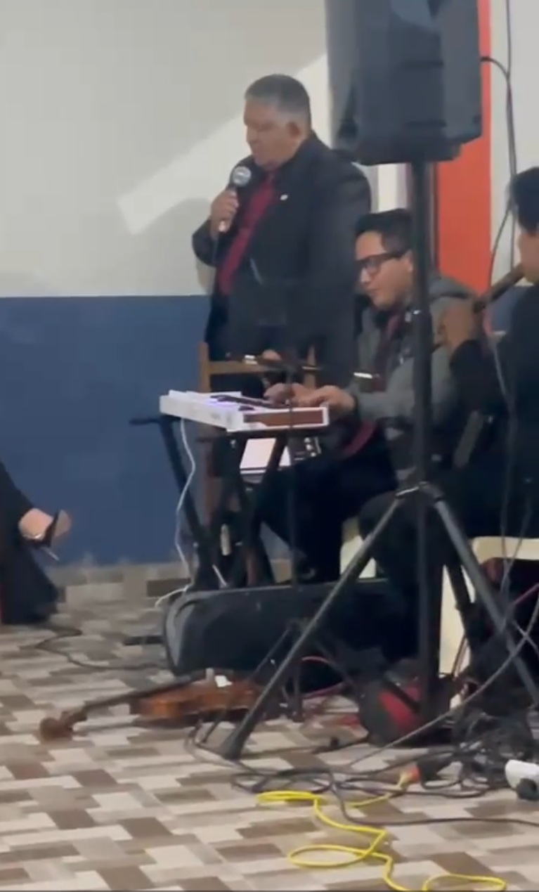 Recepción en honor a los Fundadores de la Festividad del Niño Jesús Sr. Estanislao Meza y Asunción Pariona